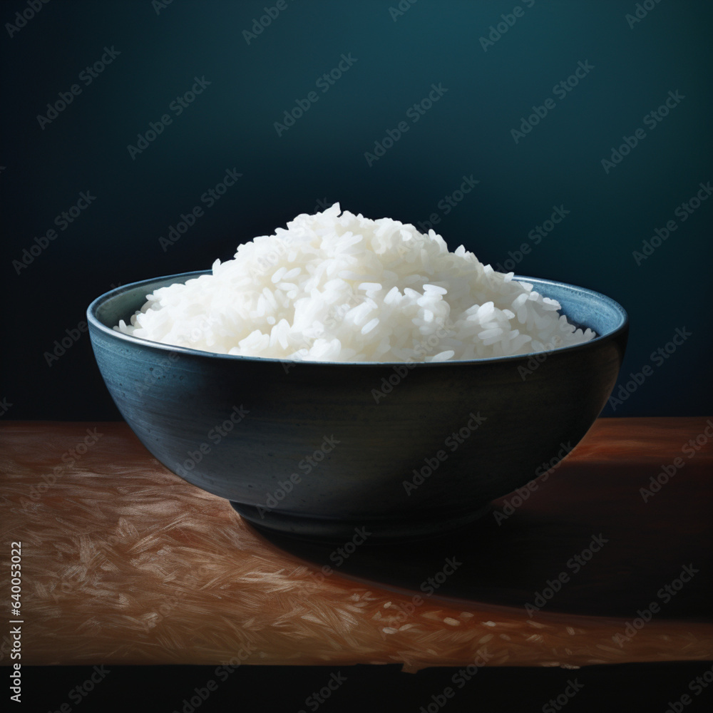 A Bowl Of White Rice
