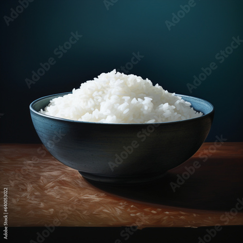 A Bowl Of White Rice
