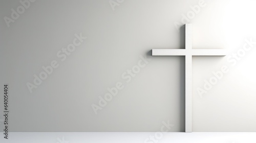 Design template of cross, minimalist