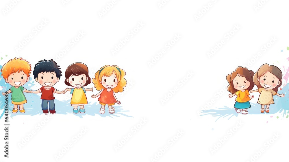 Design template of children day celebration Design template of children day celebration