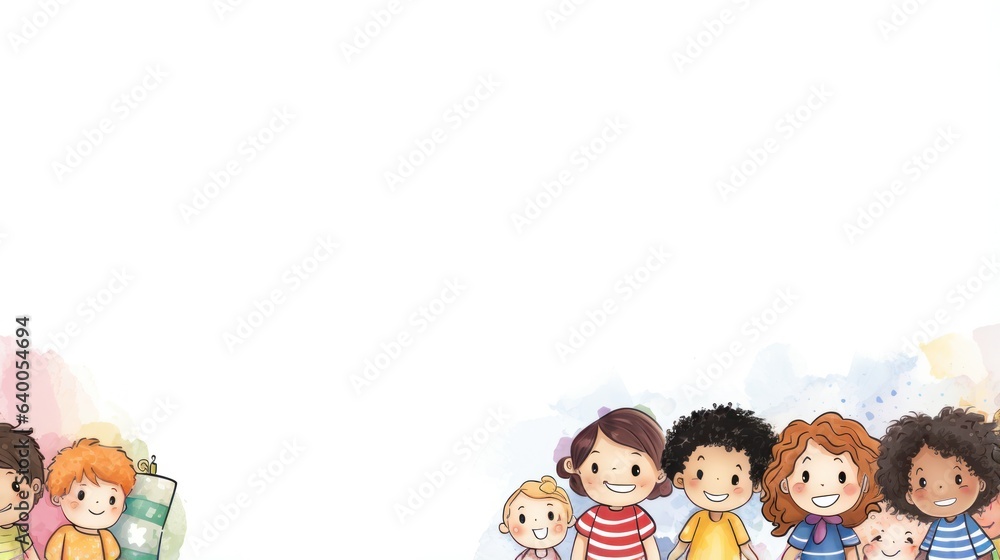 Design template of children day celebration Design template of children day celebration