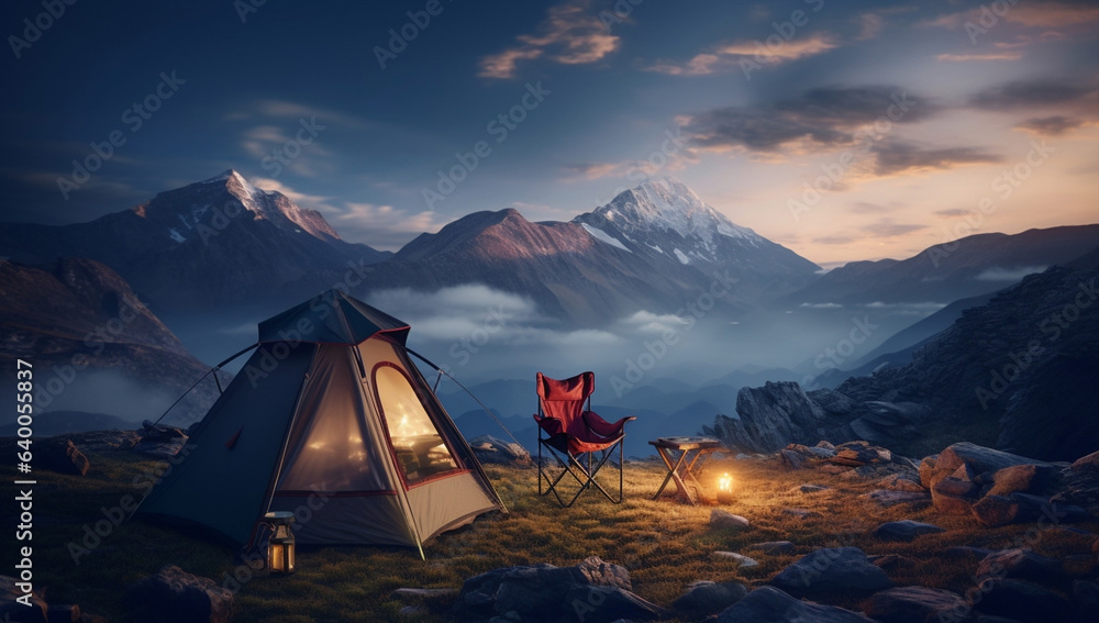 Adventure outdoors sky travel tent hike camp landscape mountaineering nature