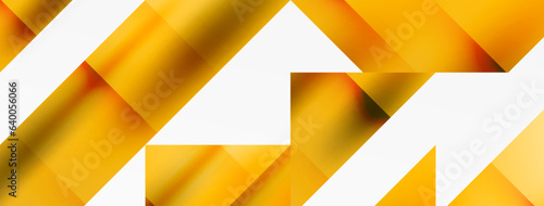 Vivid abstraction unfolds. Triangles in seamless harmony, composing dynamic geometric backdrop. Interplay of angles and hues forms captivating tapestry, evoking modernity and artistic allure