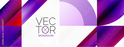 Minimalist marvel - squares and circles unite in harmonious geometry. Muted tones weave serene backdrop where structured tiles form dance of timeless elegance, epitomizing modern simplicity