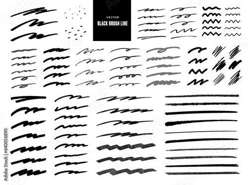 ベクターアンダーラインセット