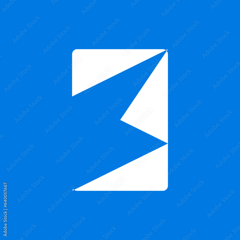 number 3 logo number 3 logo
