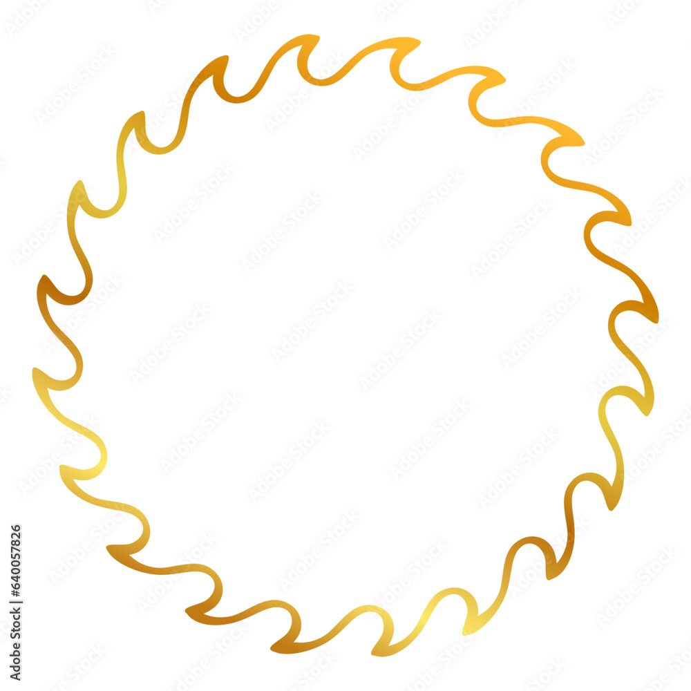 simple seamless vector gold golden circle hand draw sketch floral border simple seamless vector gold golden circle hand draw sketch floral border