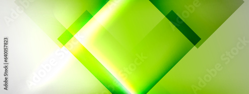 Light and shadow squares and lines abstract background