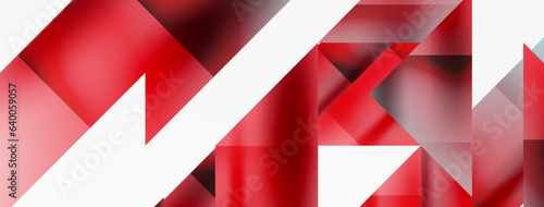 Captivating vector abstraction. Triangles interlock in mesmerizing dance, crafting dynamic geometric backdrop. Fusion of shapes and angles creates artful symphony of modern design