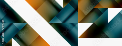 Captivating vector abstraction. Triangles interlock in mesmerizing dance, crafting dynamic geometric backdrop. Fusion of shapes and angles creates artful symphony of modern design