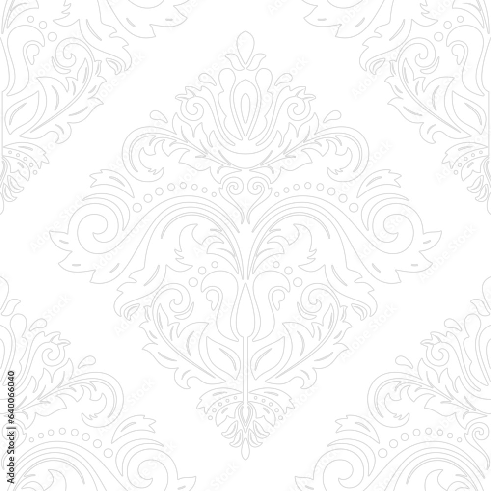 Orient vector classic pattern. Seamless abstract background with vintage elements. Orient light pattern. Ornament for wallpapers and packaging Orient vector classic pattern. Seamless abstract background with vintage elements. Orient light pattern. Ornament for wallpapers and packaging