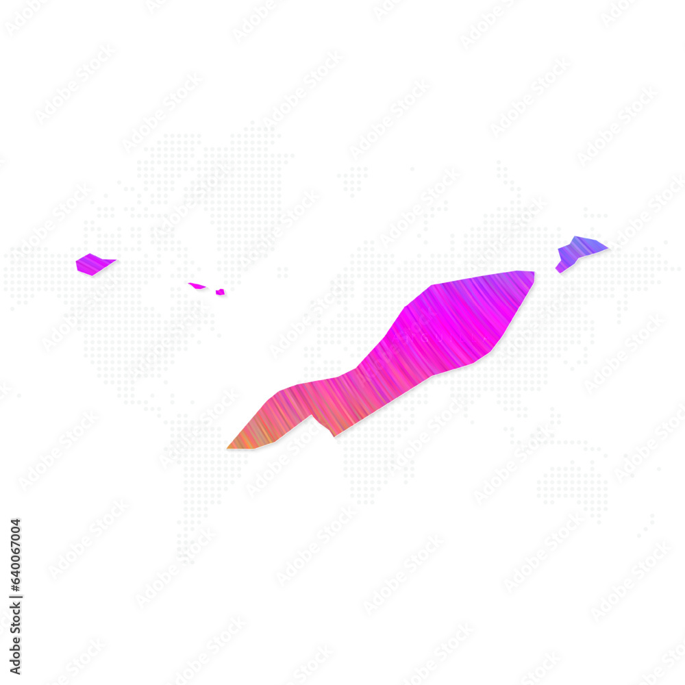 Anguilla map in colorful halftone gradients. Future geometric patterns of lines abstract on white background. Vector illustration EPS10 Anguilla map in colorful halftone gradients. Future geometric patterns of lines abstract on white background. Vector illustration EPS10