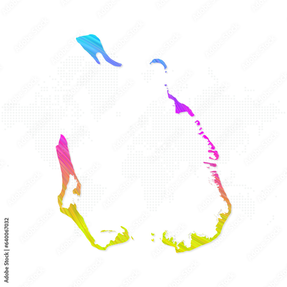 Cocos Islands map in colorful halftone gradients. Future geometric patterns of lines abstract on white background. Vector illustration EPS10 Cocos Islands map in colorful halftone gradients. Future geometric patterns of lines abstract on white background. Vector illustration EPS10