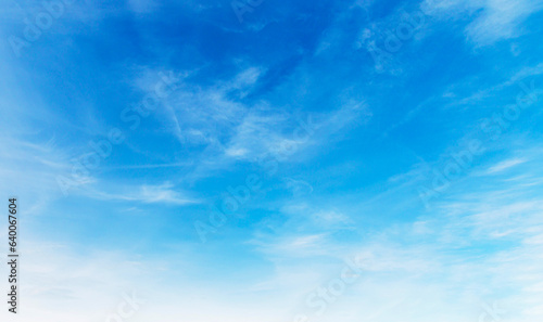white cloud with blue sky background.