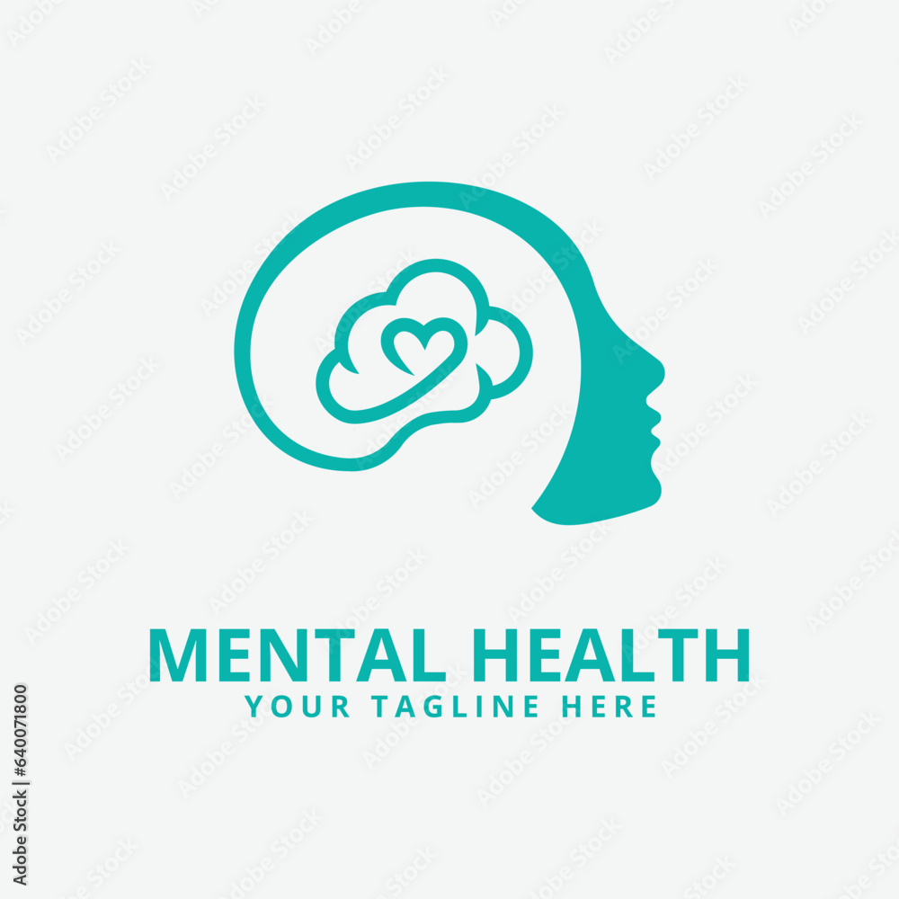 mental health logo vector illustration design mental health logo vector illustration design