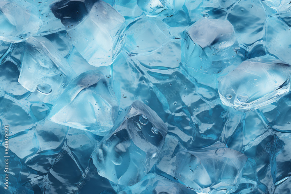 Obraz premium Texture of ice