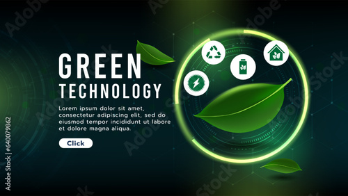 Leaf of tree floating.Startup or start a new life concept.Agriculture technology and environment, ecology system.Hi-tech and futuristic.Digital and technology background.