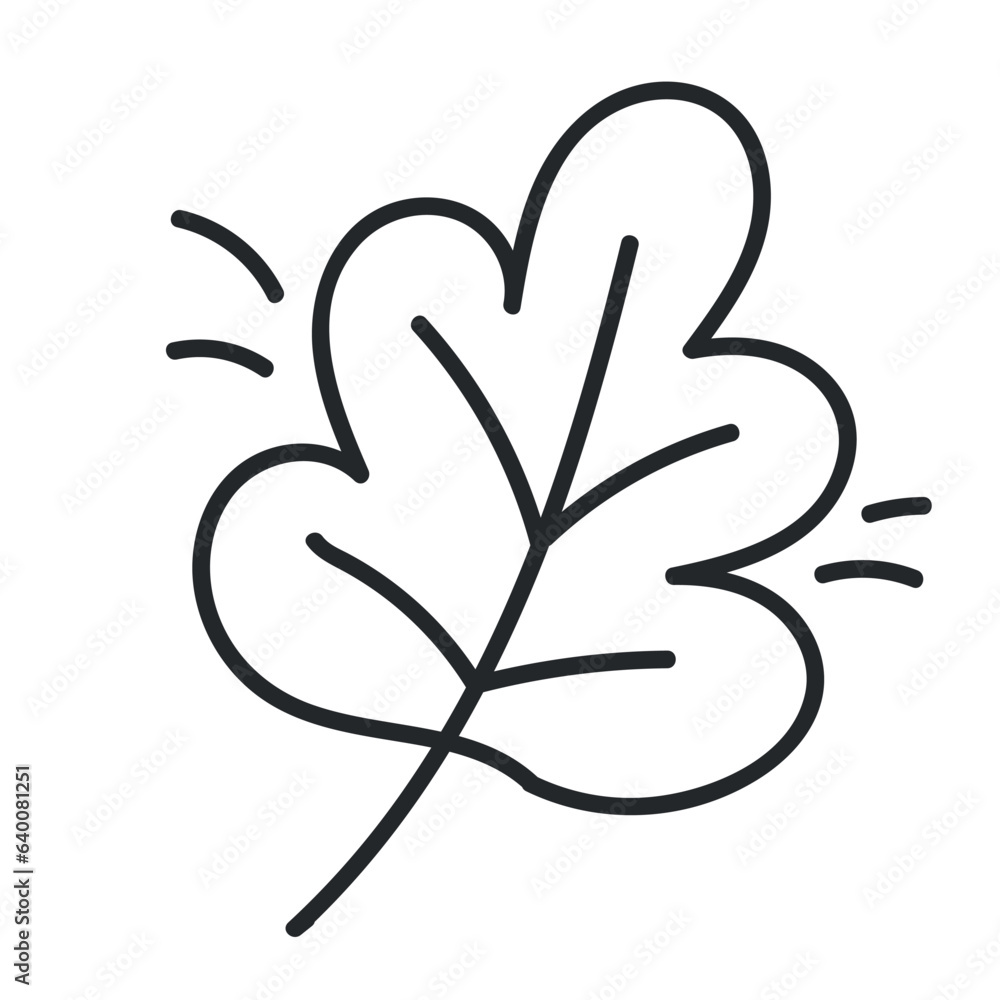 leaf doodle icon leaf doodle icon