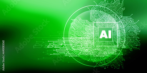 2d rendering Artificial Intelligence (AI) concept
