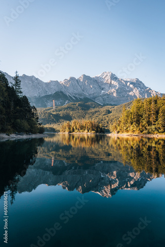 Morning photo of Eibsee Mountain Lake, Garmisch Partenkirchen, Bavaria, Germany