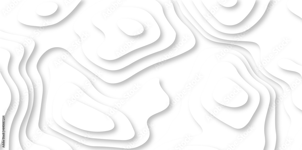 Seamless abstract white papercutbackground 3d realistic design use for ads banner and advertising print design vector. 3d topography relief. Vector topographic illustration. Seamless abstract white papercutbackground 3d realistic design use for ads banner and advertising print design vector. 3d topography relief. Vector topographic illustration.