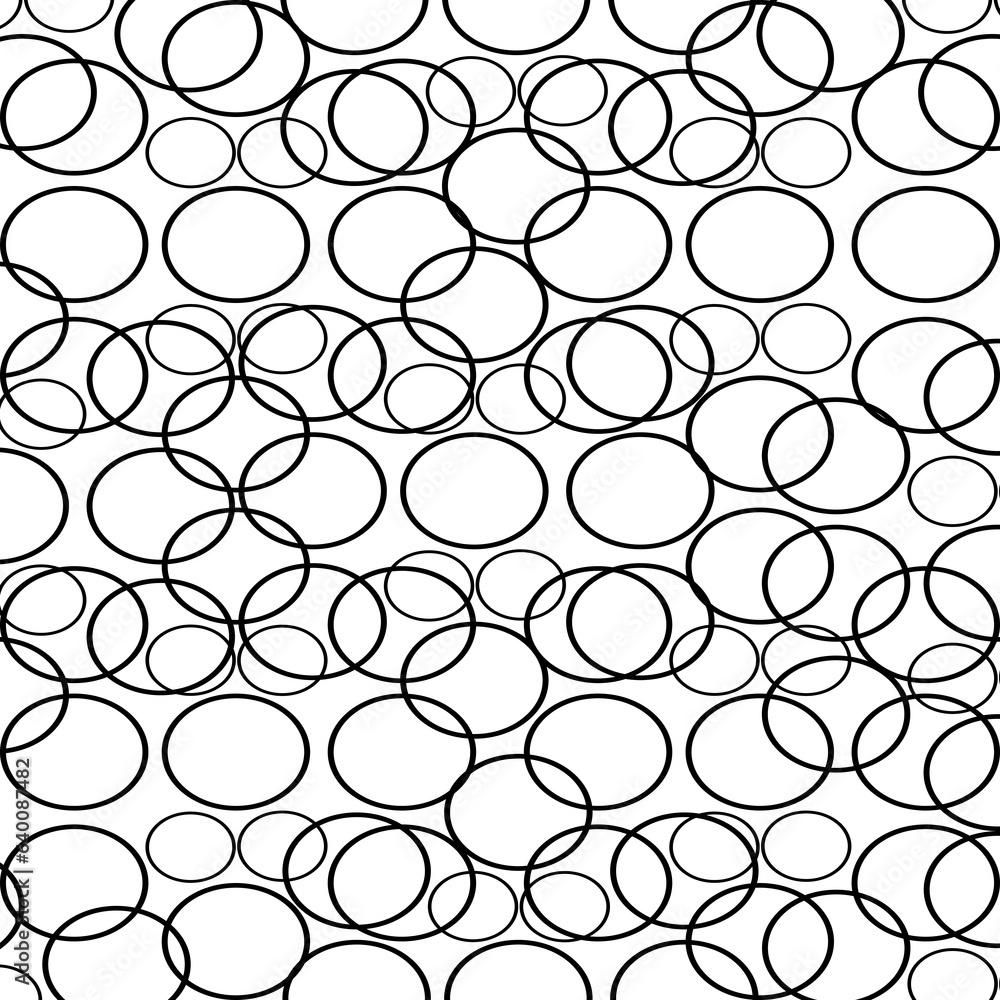 Naklejka premium seamless pattern with circles