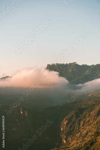 Little Adam s Peak landscape during a stunning sunrise in Ella  Sri Lanka