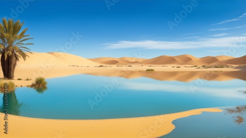Serene Desert Oasis