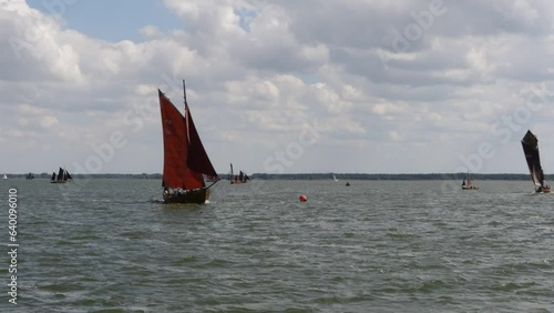 Wallpaper Mural Zeesbootregatta, Wustrow, Saaler Bodden, Fischland, Darss, Mecklenburg-Vorpommern, Germany, Europe Torontodigital.ca