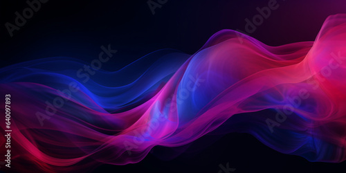 Dark blue purple abstract wavy background image 