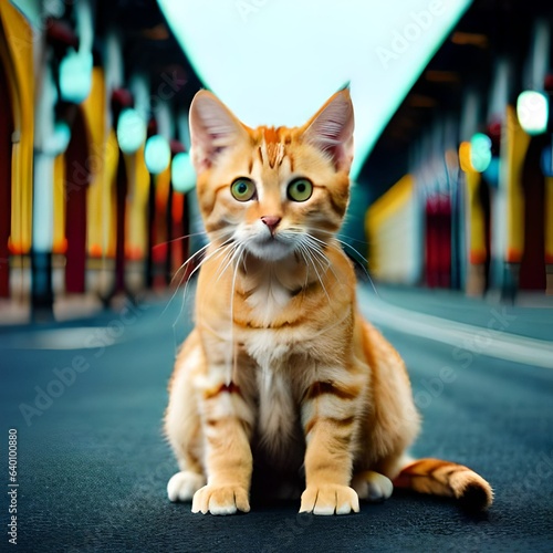 cat on the street © Ariba