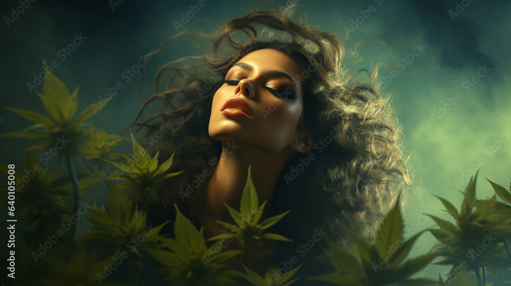 Cannabis Woman Cannabis Woman