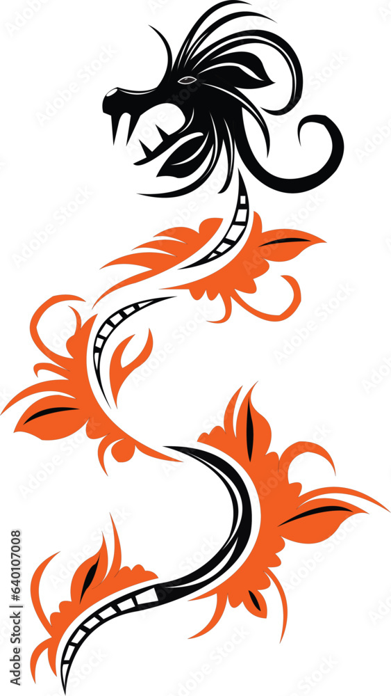 dragon design black and yellow dragon design black and yellow