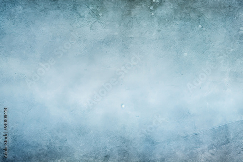 Frozen Texture: Abstract Ice Blue Background with Frost Patterns