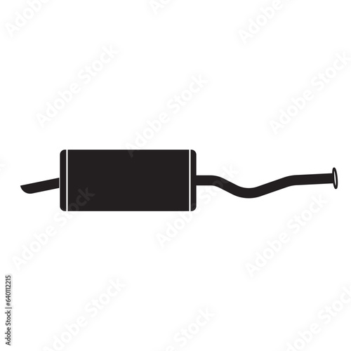 Car exhaust icon