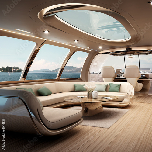 futuristic yacht design