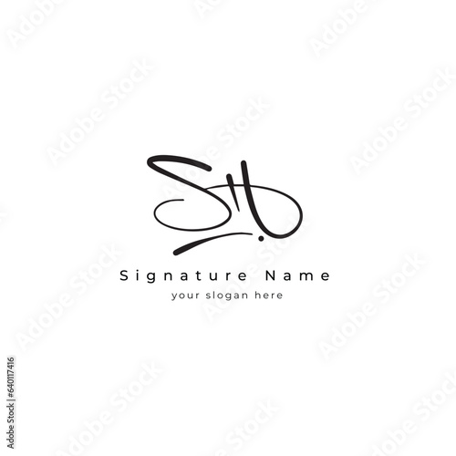 SH signature logo