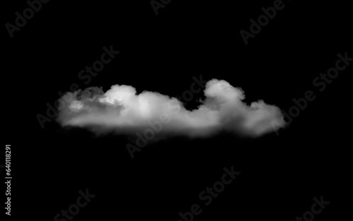 white cloud on black sky,isolated