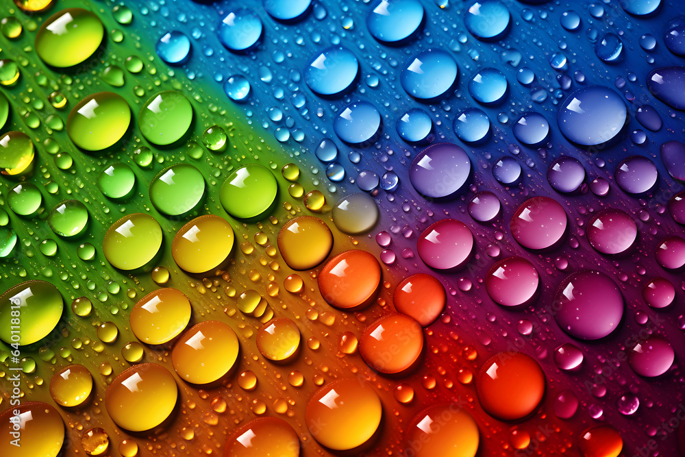 water drops on a background water drops on a background