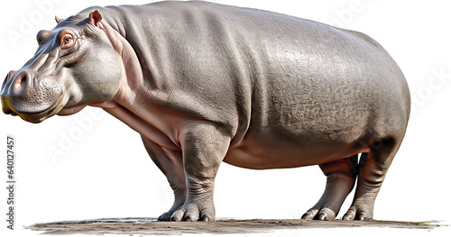 カバのイメージ - image of Hippopotamus - No1-2 Generative AI photo