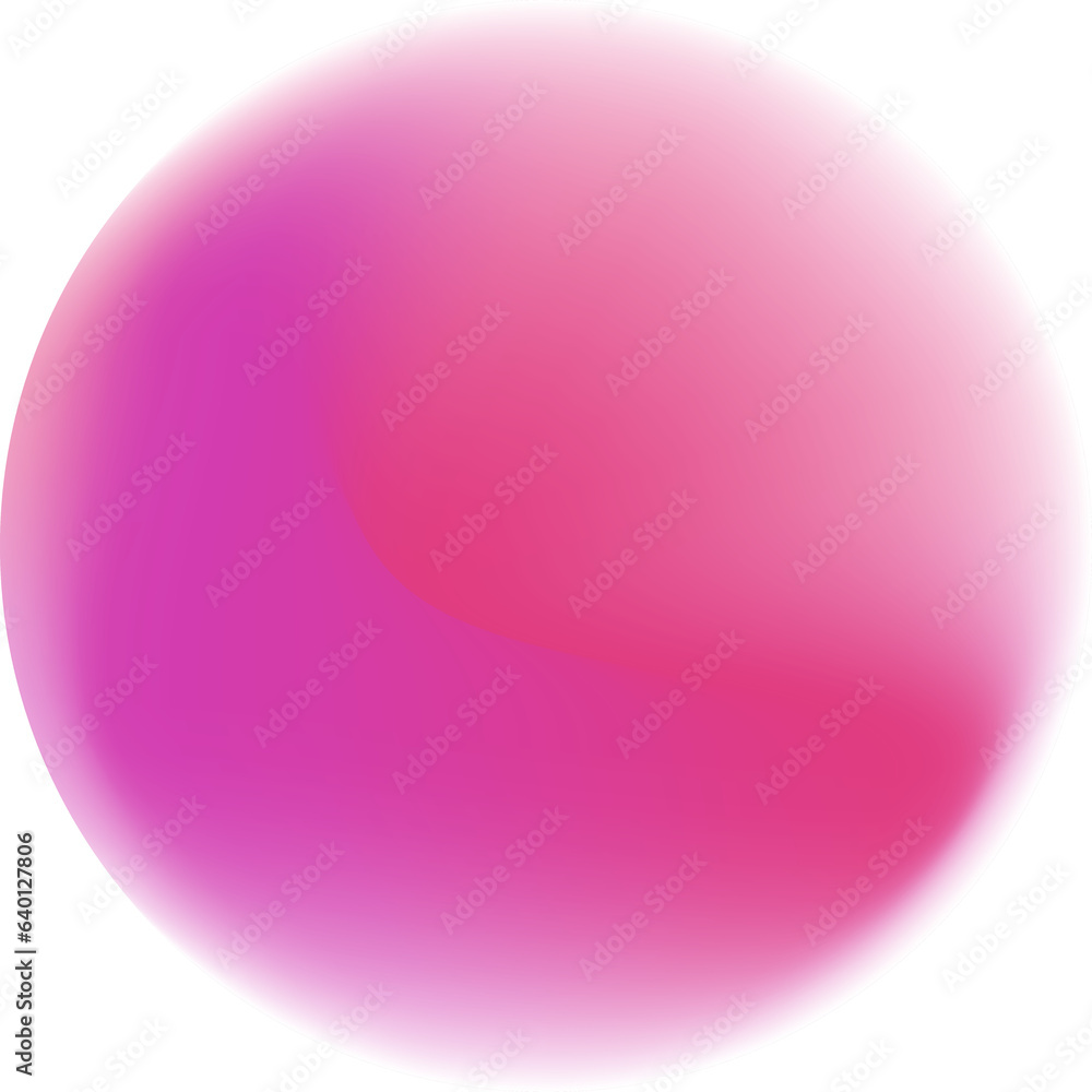 Obraz premium Abstract gradient red circle shape element