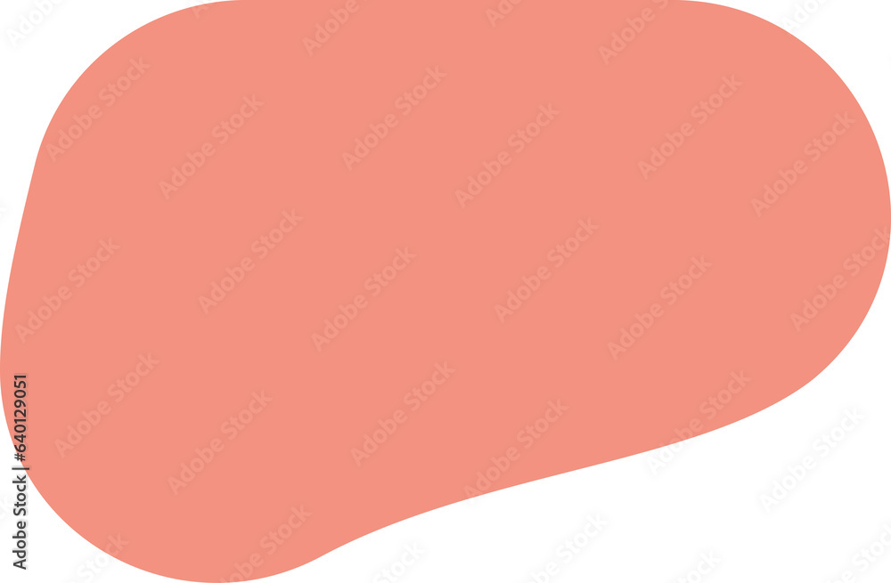 Abstract hand drawn organic shape Abstract hand drawn organic shape