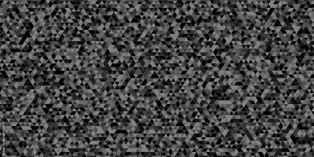 Abstract seamless small geomatric dark black pattern background with lines Geometric print composed of triangles. Black triangle tiles pattern mosaic background.
Abstract seamless small geomatric dark black pattern background with lines Geometric print composed of triangles. Black triangle tiles pattern mosaic background.