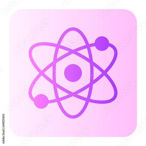 atoms gradient icon