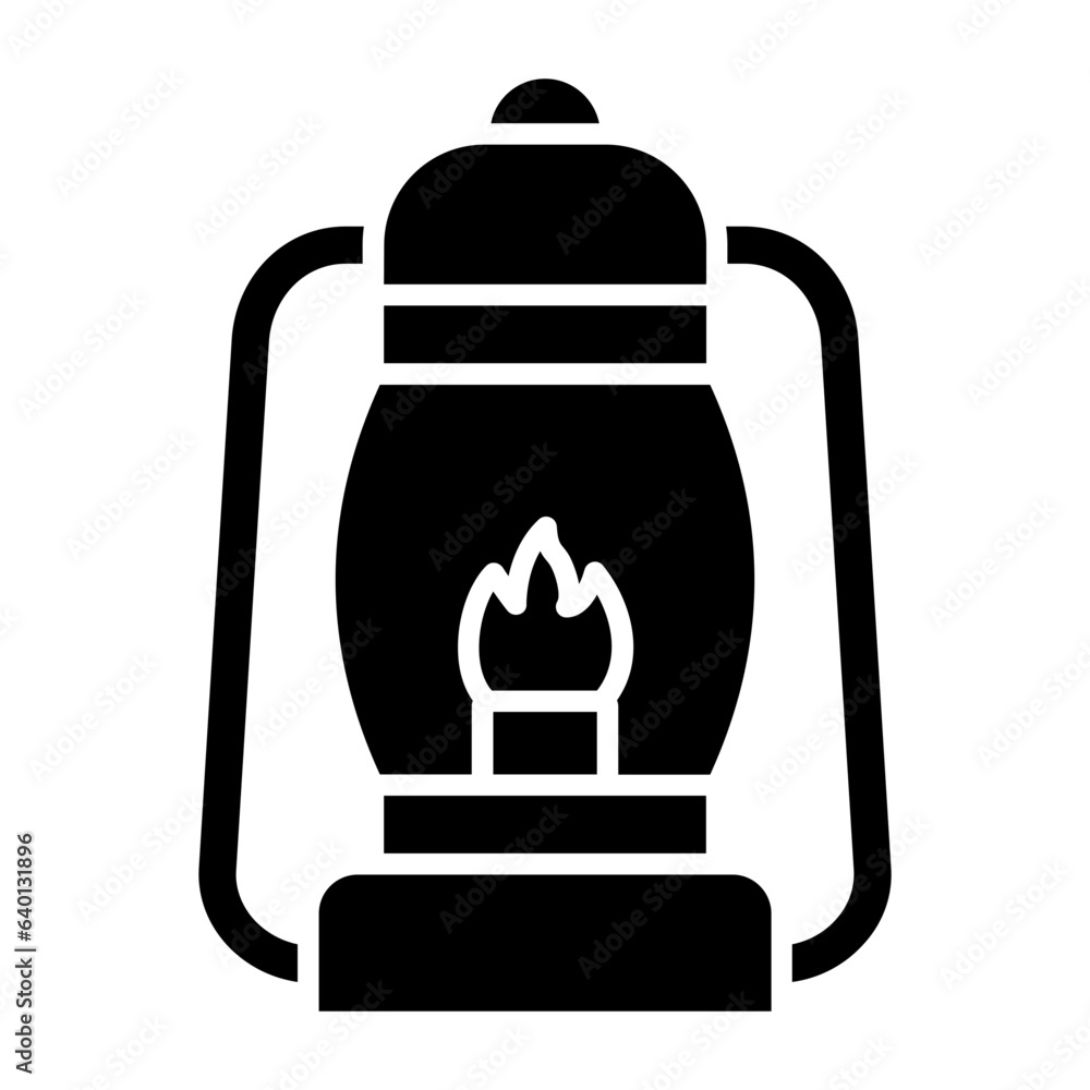Obraz premium Lamp Icon