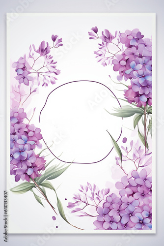 flowers bouquet watercolor art design.