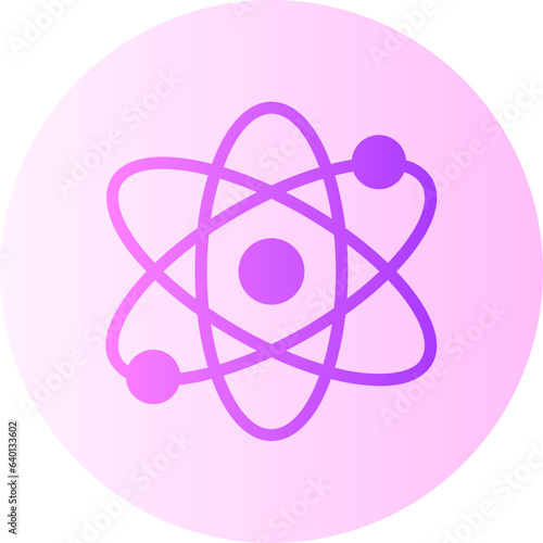 atoms gradient icon