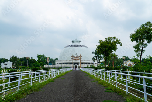 Deekshabhoomi, a Buddhist temple, It is an important Buddhist pilgrim place in India