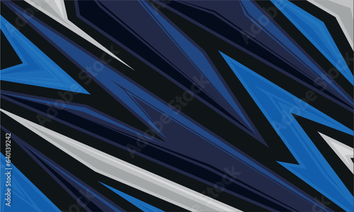 blue abstract pattern background design for sport uniform