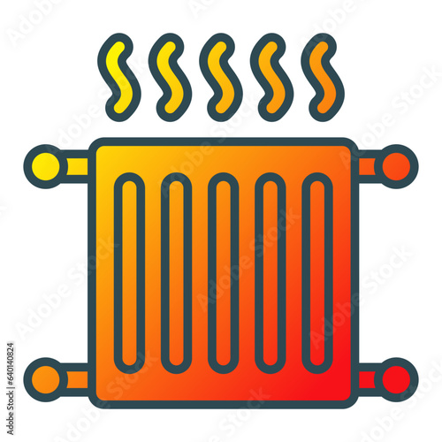 Central Heating Icon